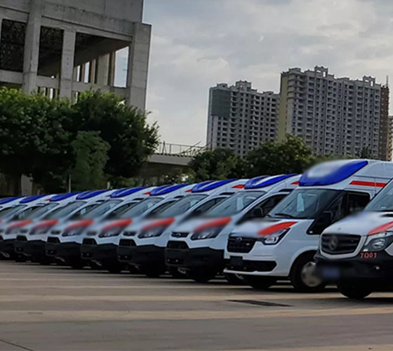 色达县服务车队展示