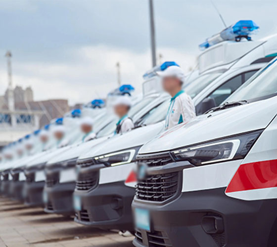 色达县服务车队展示